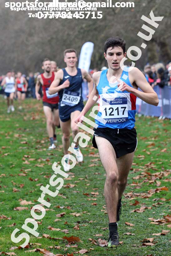 Senior mens British Athletics Liverpool Cross Challenge, Sefton Park, Liverpool. Photo:  David T. Hewitson/Sports for All Pics